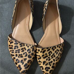 J. Crew Leopard Flats- 9